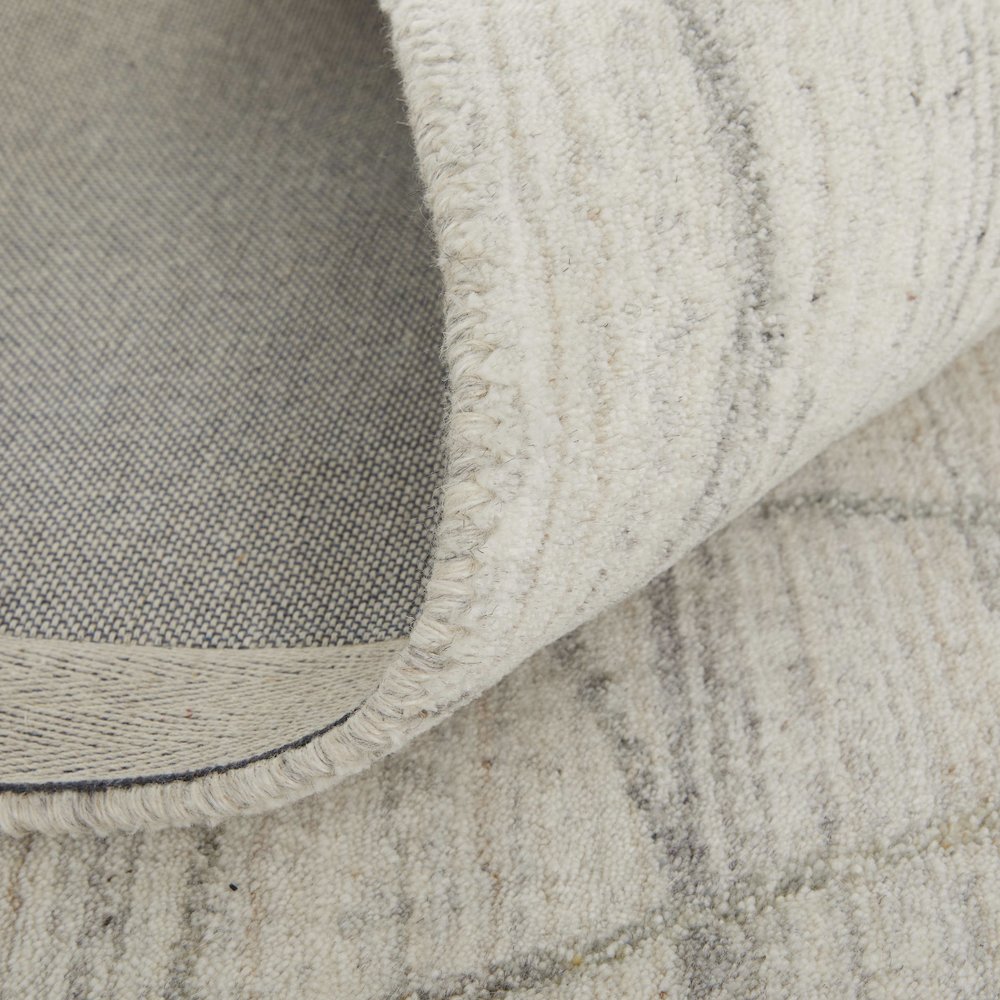 Whitton Modern Abstract, Ivory/Gray, 2' x 3' Accent Rug