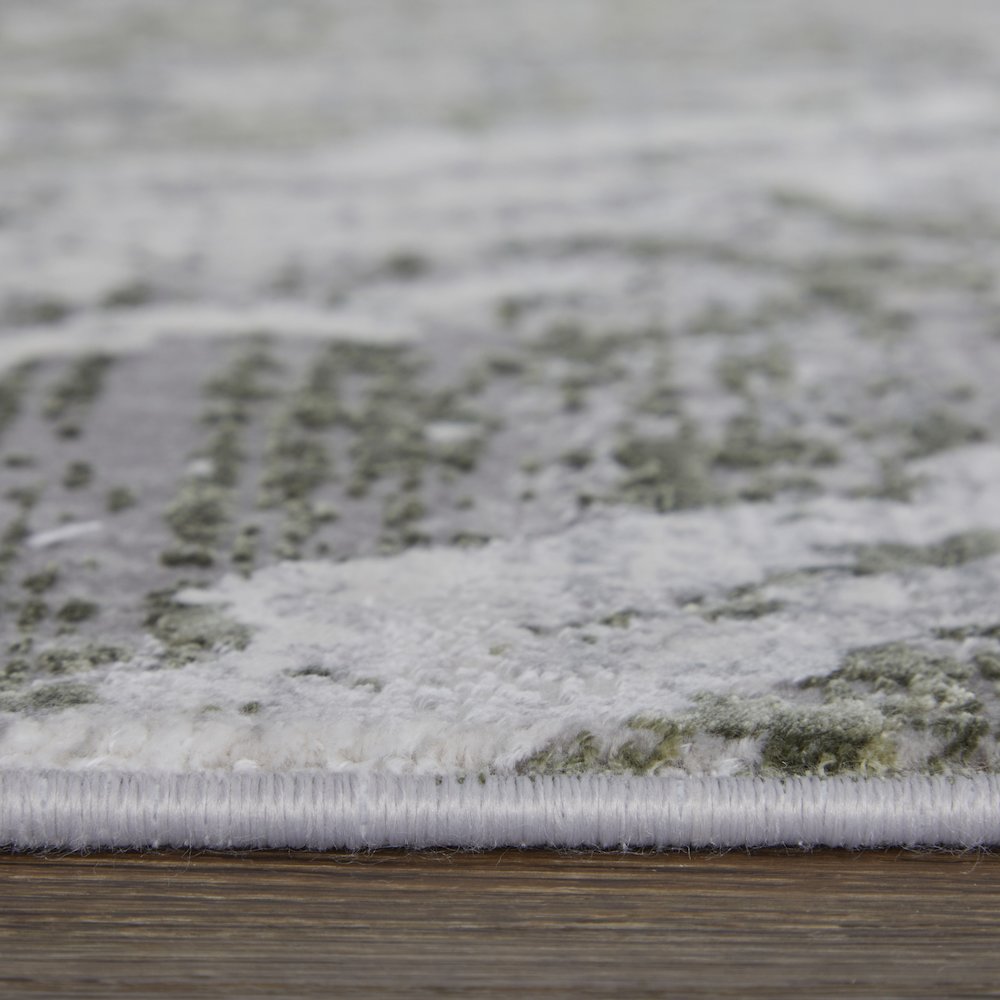 Cadiz Modern Abstract, Gray/Green/Taupe, 11'-6" x 14'-6" Area Rug