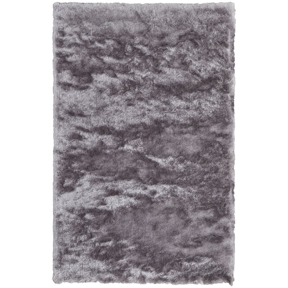 Indochine Plush Shag Rug Metallic Sheen, Amethyst Quartz, 3ft-6in x 5ft-6in, 4944550FSMYAMSC50