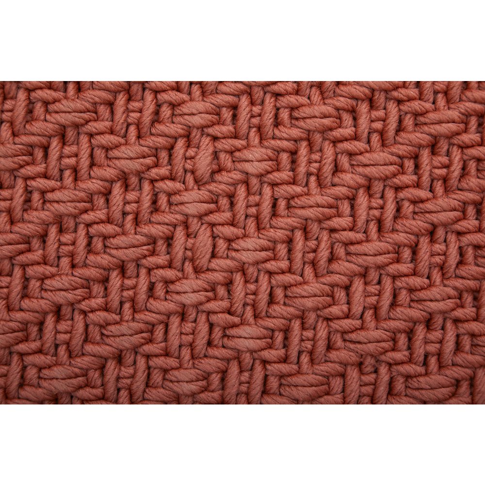 Tito Modern Solid, Red, 9' x 12' Area Rug