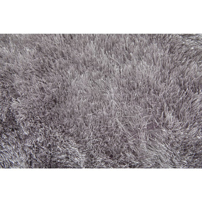 Indochine Plush Shag Rug Metallic Sheen, Amethyst Quartz, 3ft-6in x 5ft-6in, 4944550FSMYAMSC50