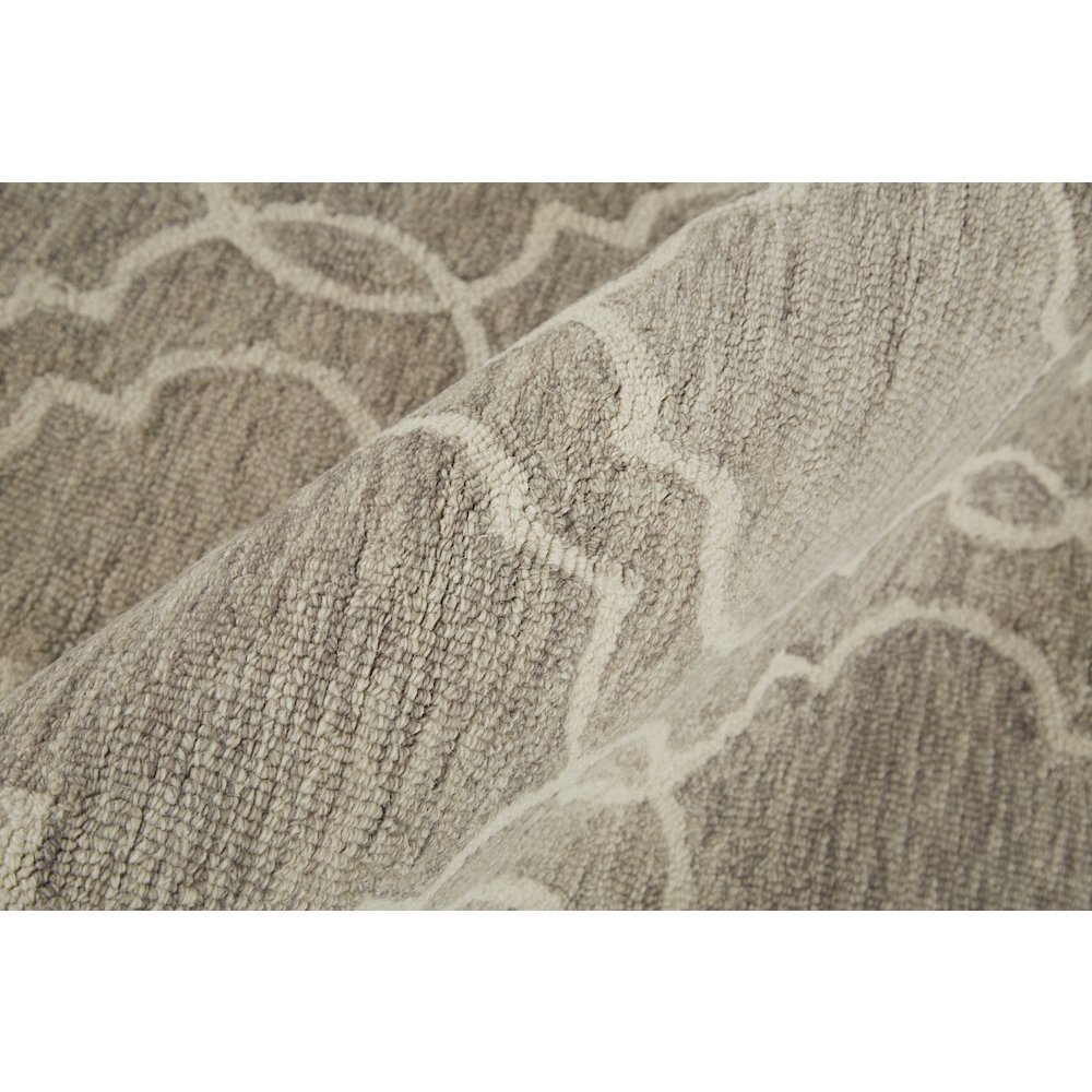 Belfort Transitional Trellis & Lattice, Gray/Ivory, 10' x 14' Area Rug