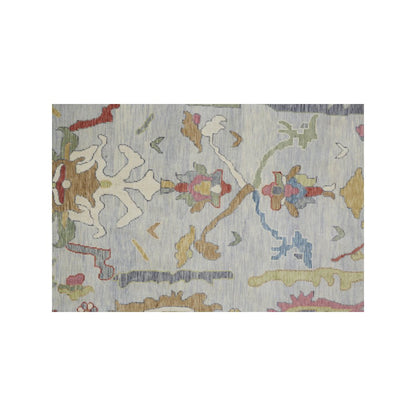 Karina Traditional Persian, Blue/Gray/Gold, 5'-6" x 8'-6" Area Rug