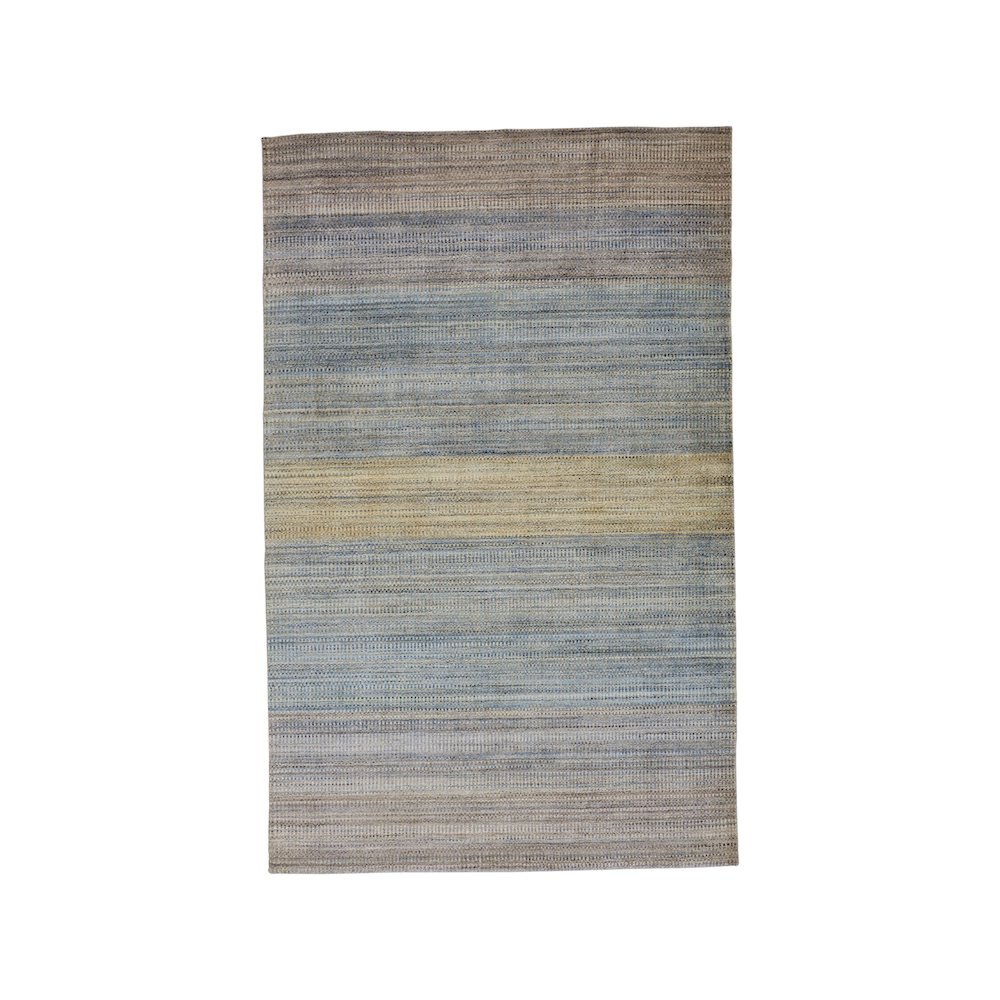 Milan Ombre Striped Rug, Sky Blue/Lilac/Tan, 5ft x 8ft Area Rug, 7346488FPST000E10
