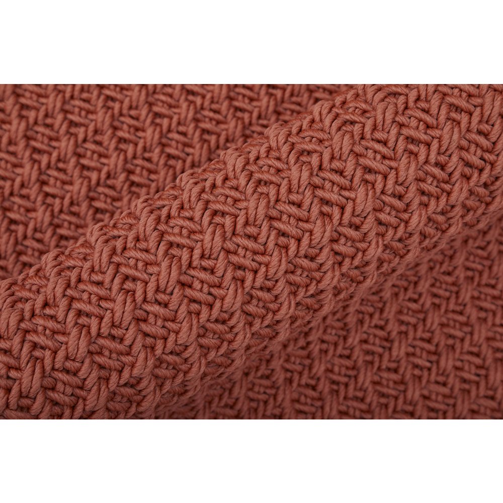Tito Modern Solid, Red, 9' x 12' Area Rug
