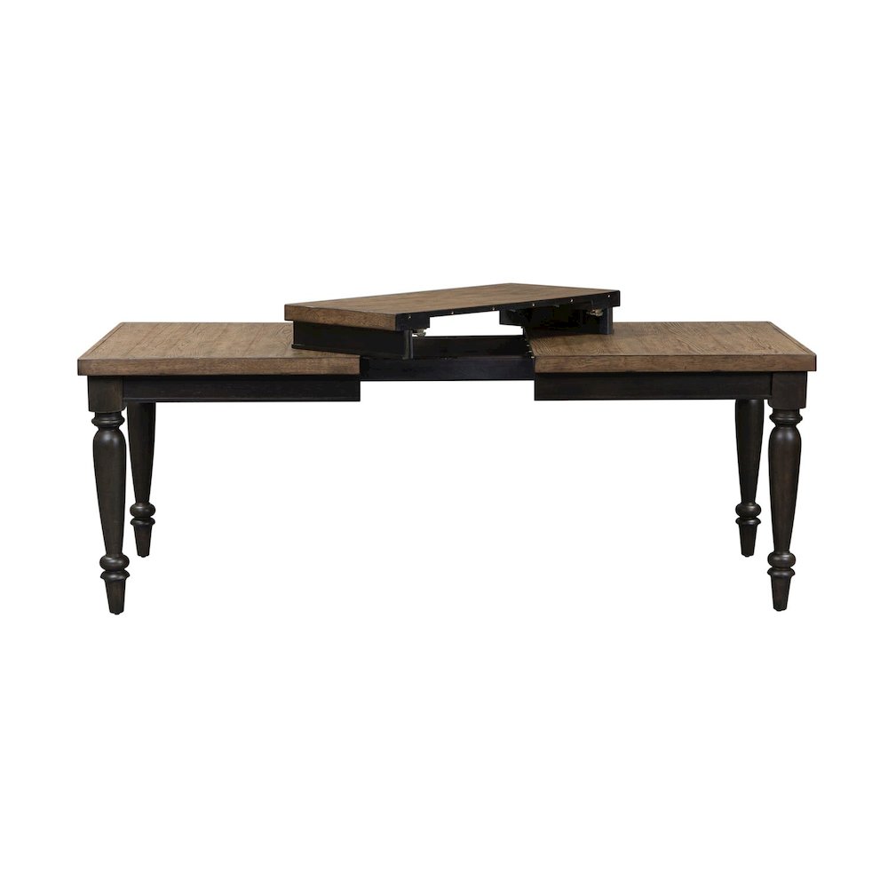 Harvest Home Rectangular Leg Table in Chalkboard