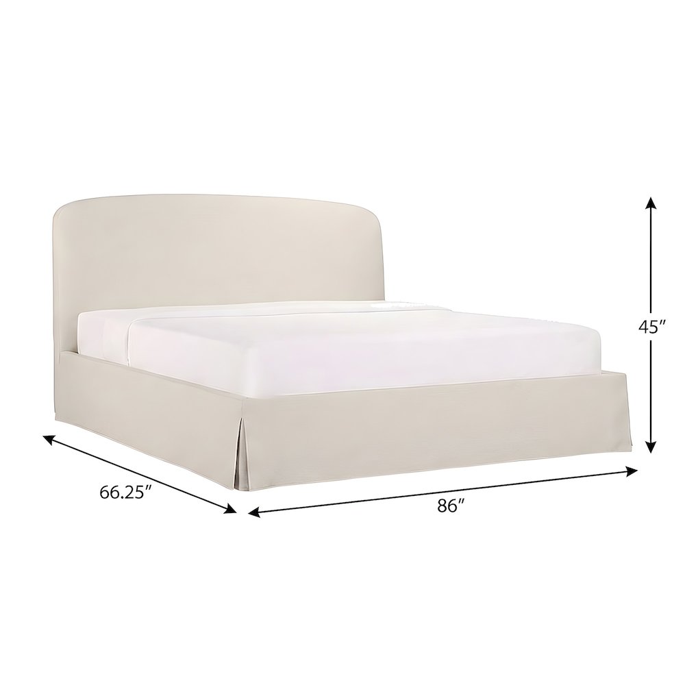 Queen Upholstered Storage Bed with Lift-Up Hydraulic Platform and Headboard