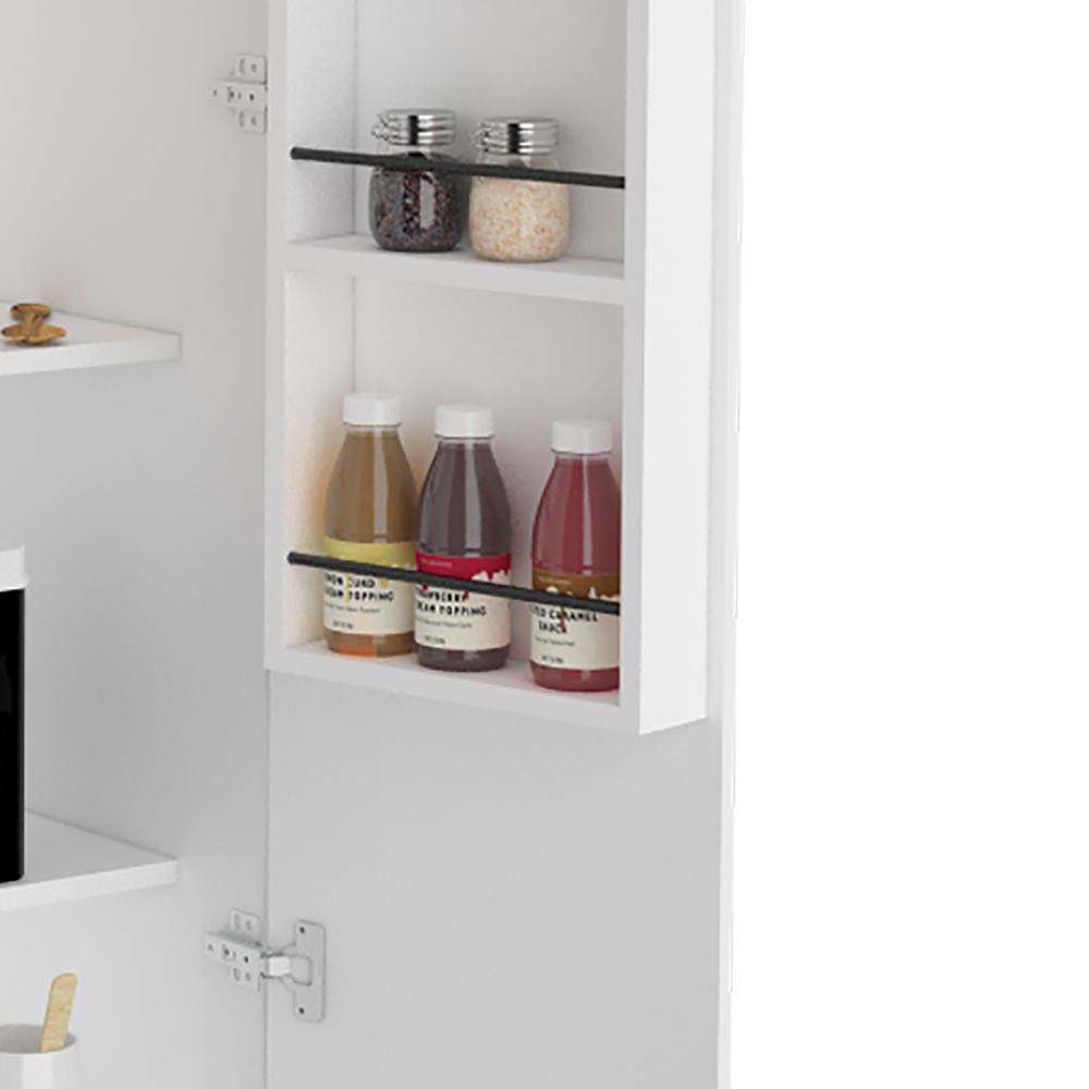 Chad Pantry Cabinet White