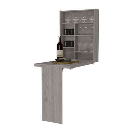 Toscana Wall Foldable Table Light Grey