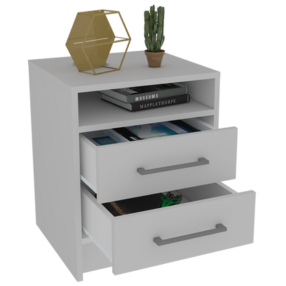 Leyva Nightstand White