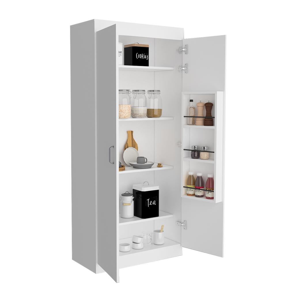 Chad Pantry Cabinet White