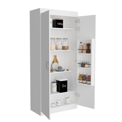 Chad Pantry Cabinet White