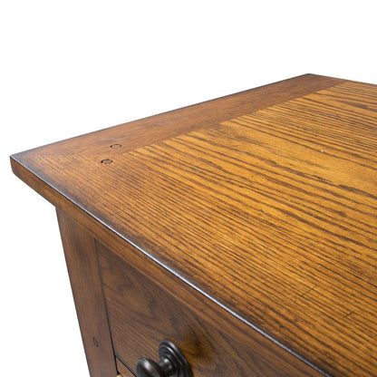 Grandpas Cabin 5 Drawer Chest in Aged Oak