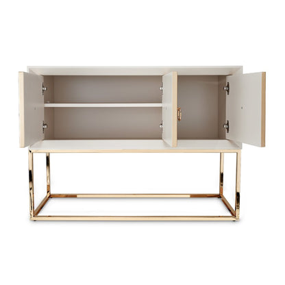 Madison Small Console - Glistening Gold