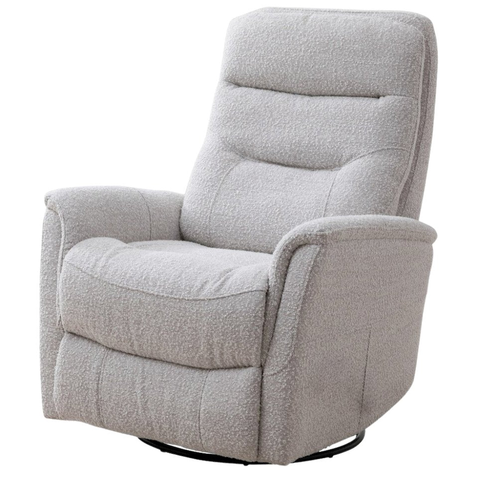 Bloke Cotton Recliner Nursery Glider  – Elegant Boucle Chairs for Comfort