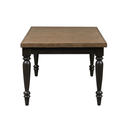 Harvest Home Rectangular Leg Table in Chalkboard