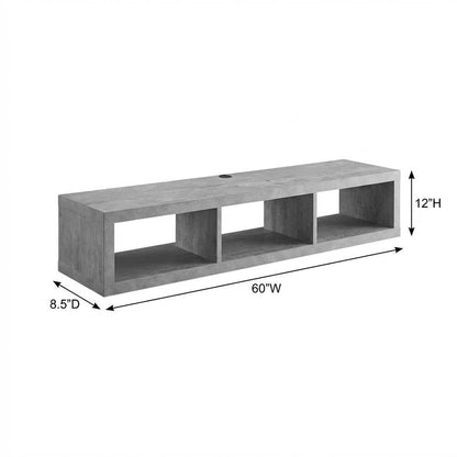 Wallmounts Wall Mounted TV Console 60-inch