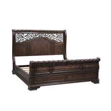 Arbor Place Queen Sleigh Bed in Brownstone