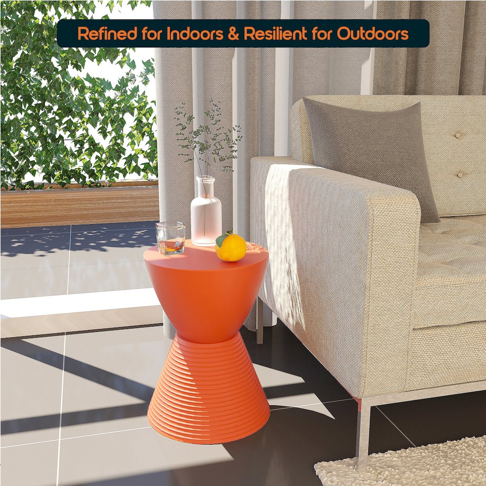 Modern Round  Boyd Side Table