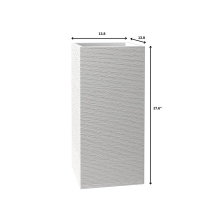 Basalt Planter Set White