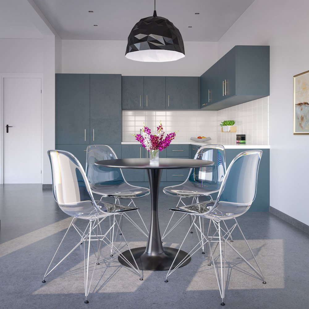Cresco Molded Eiffel Side Chair