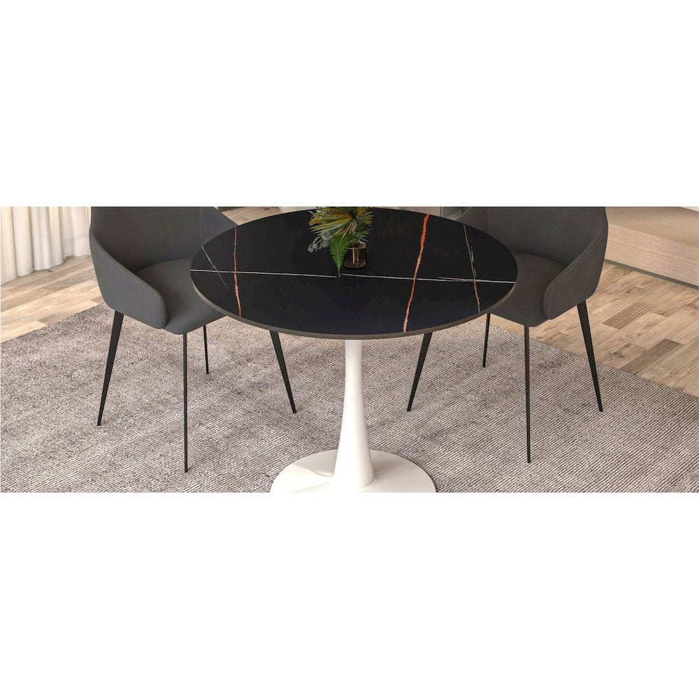Viva Collection Modern Wooden Dining Chair in Light Toupe