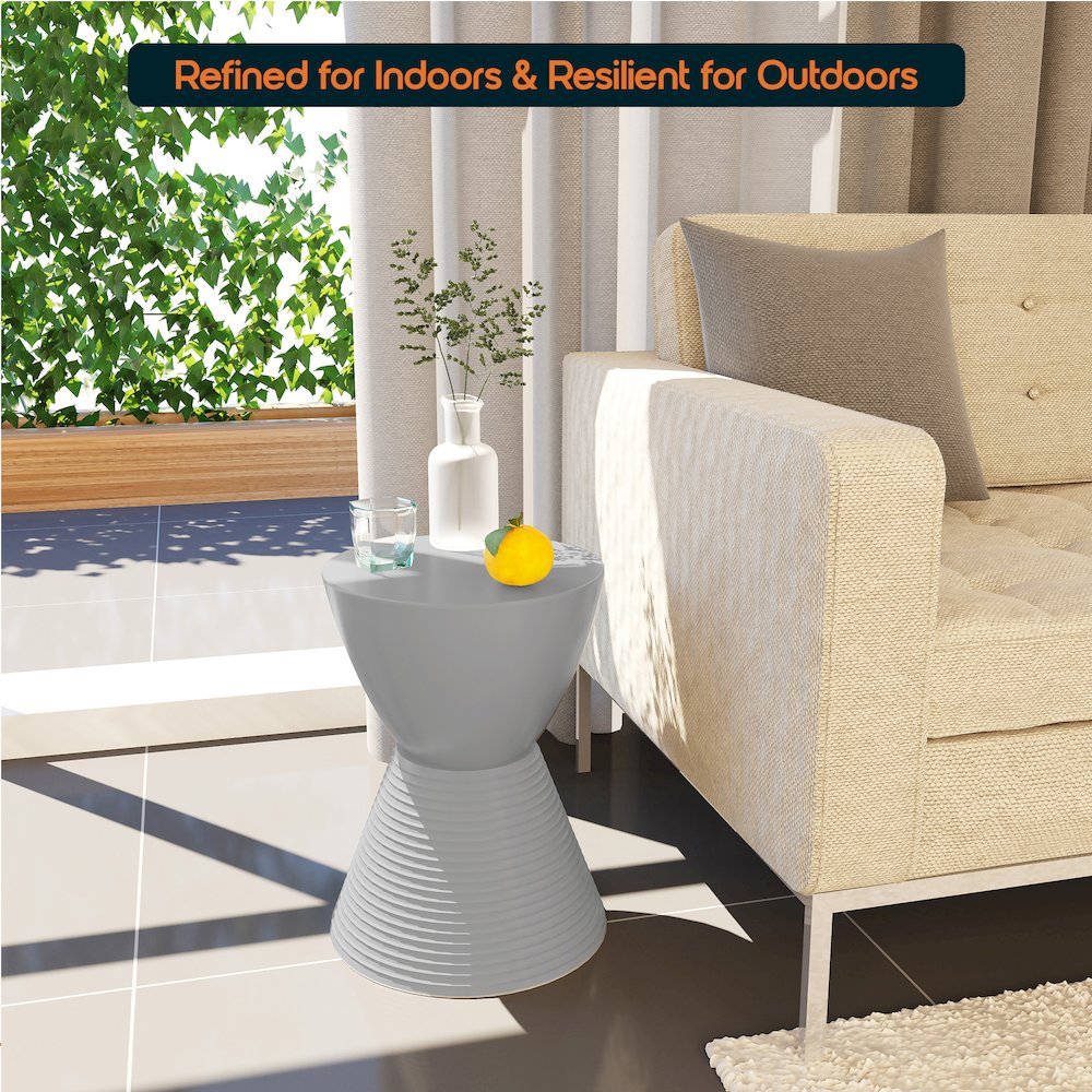 Modern Round  Boyd Side Table
