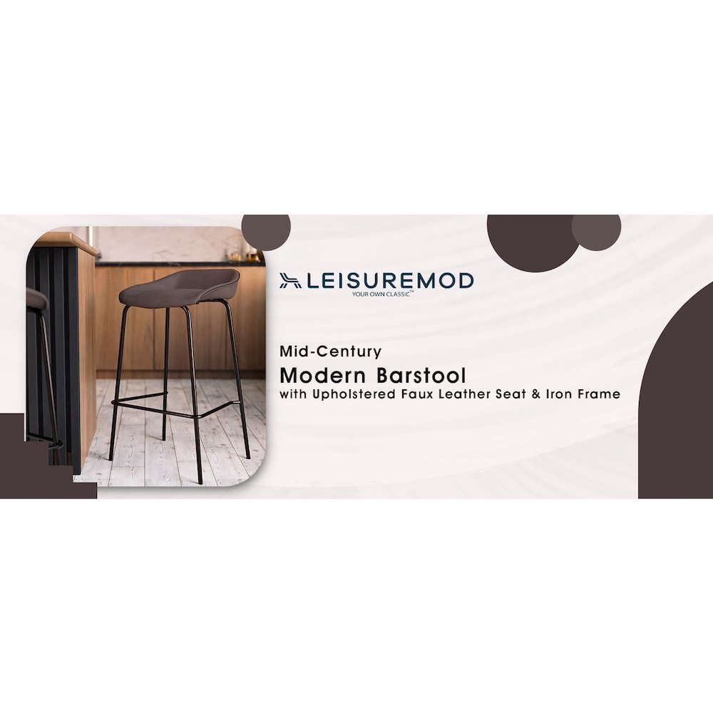 Opulent Series Modern Amber Dining Chair Set of 4