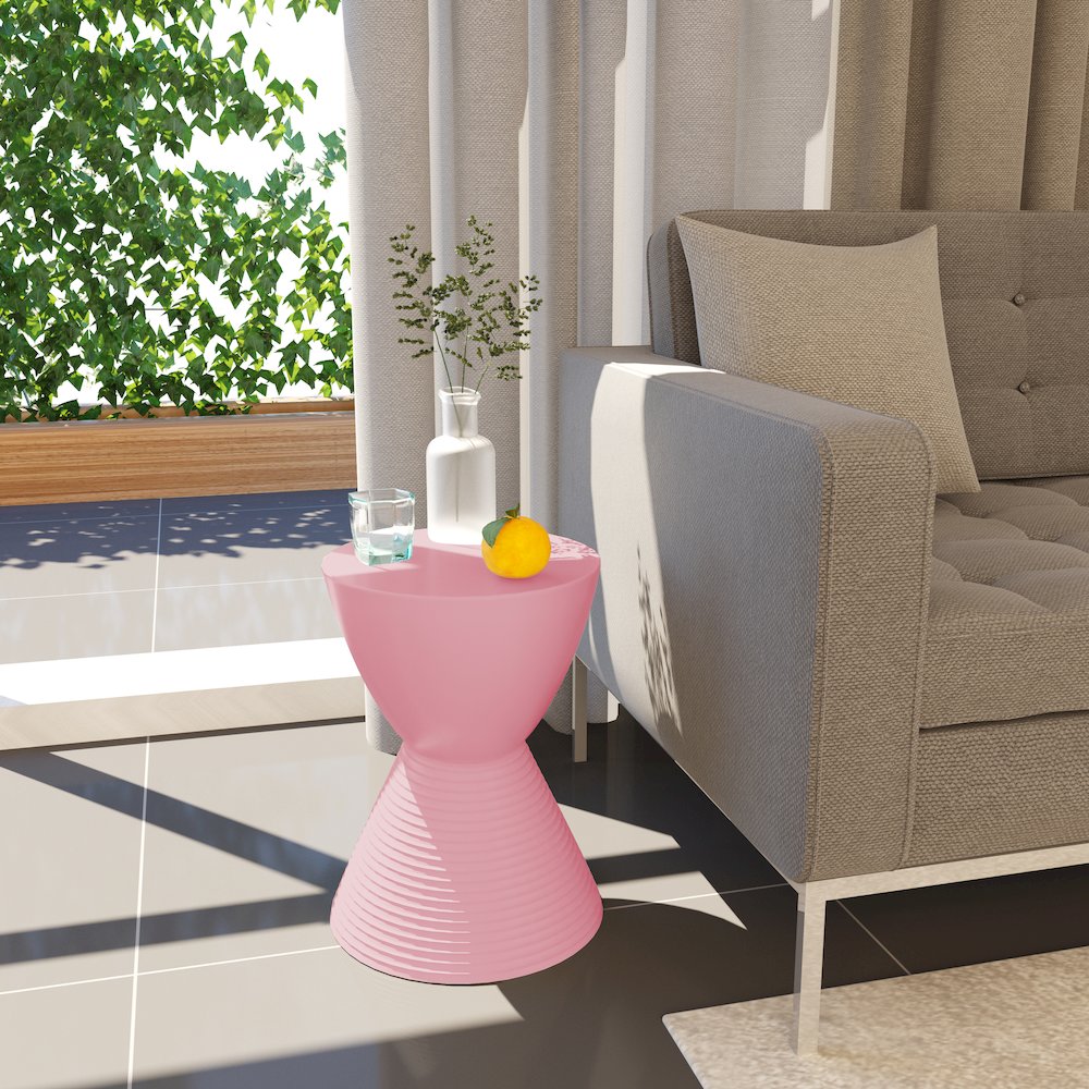 Modern Round  Boyd Side Table