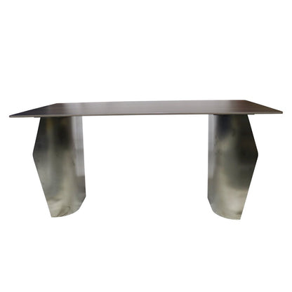 Zelan Series Modern Dining Table in Red Oak