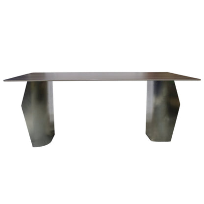 Zelan Series Modern Dining Table in Red Oak