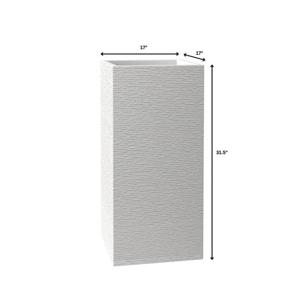 Basalt Planter Set White