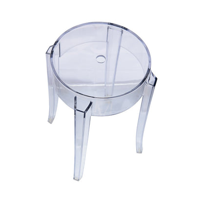 Averill Modern Plastic Dining Stool Set of 2