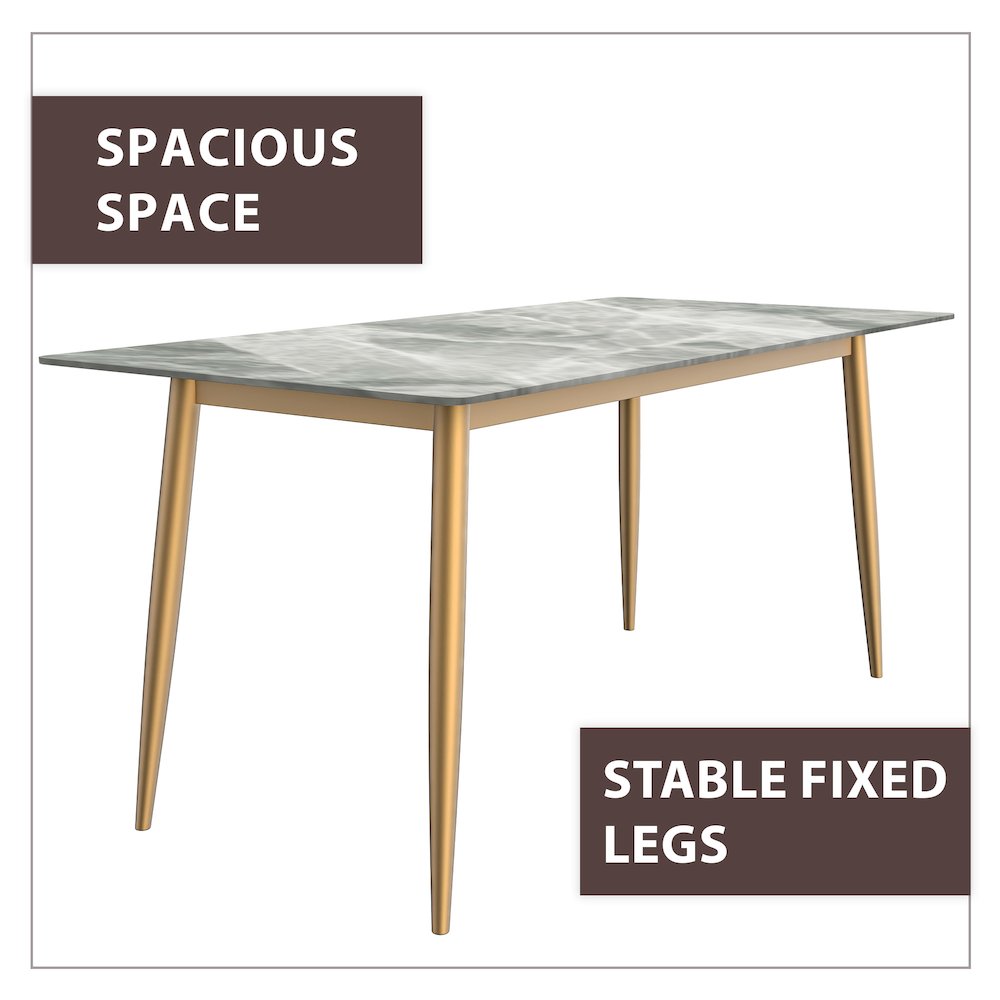 Zayle Series Modern Dining Table