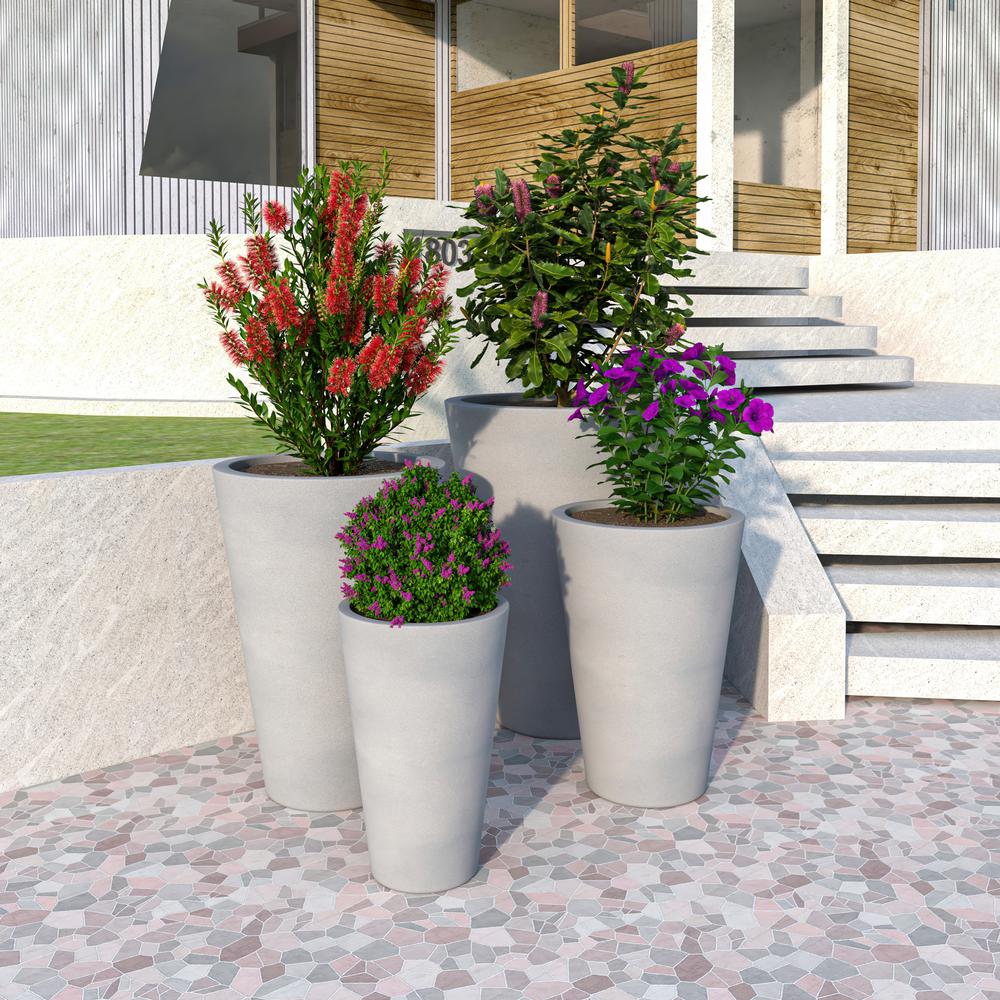 Pebble Planter Set Grey