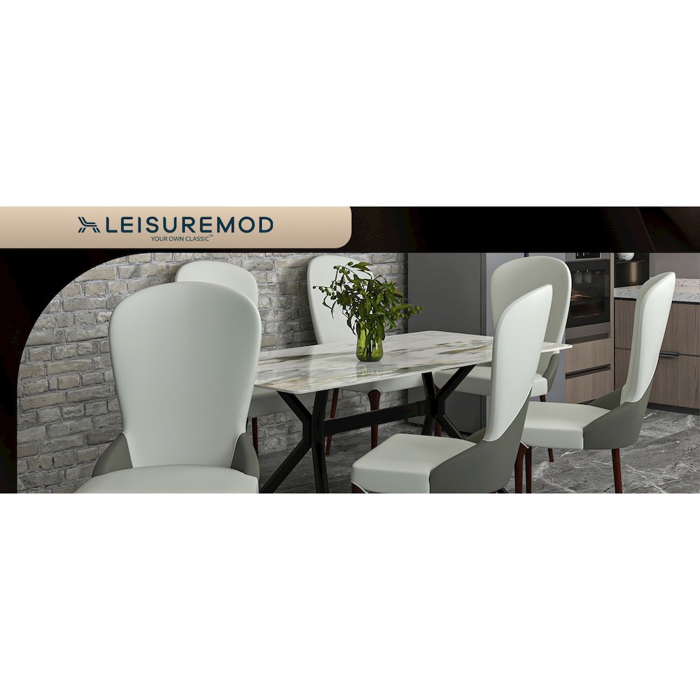 Havana Collection Modern Wooden Dining Chair in Toupe