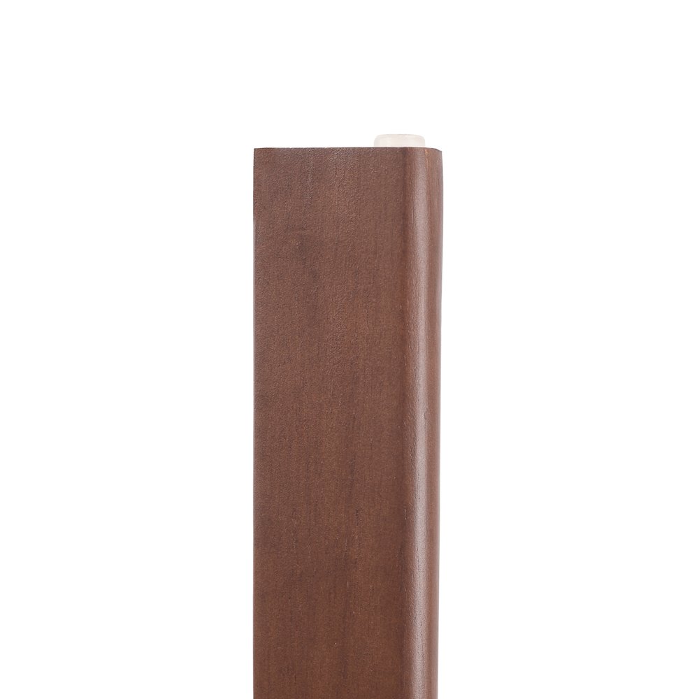 Velo Series Modern Dining Cha...lnut Color Wood with Toupe Seat Set of 4