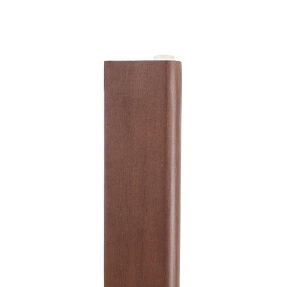 Velo Series Modern Dining Cha...lnut Color Wood with Toupe Seat Set of 4