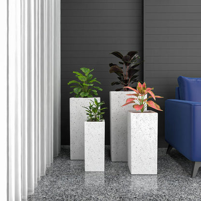 Terra Planter Set White