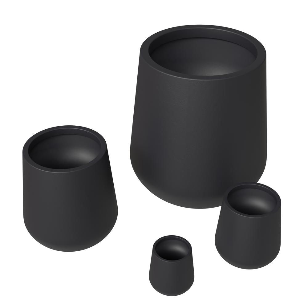 Orchid Planter Set Black
