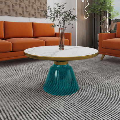Tully Collection Glass Coffee Table