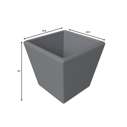 Blossom Planter set Dark Grey