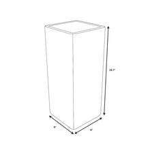 Marquee Series Poly Stone Planter Set in Blue