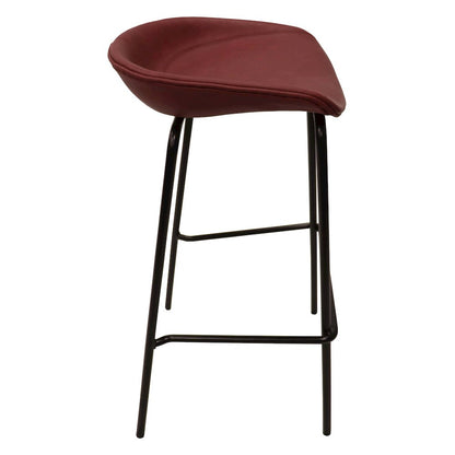 Servos Modern Barstool in Bordeaux