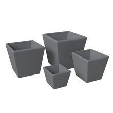 Blossom Planter set Dark Grey