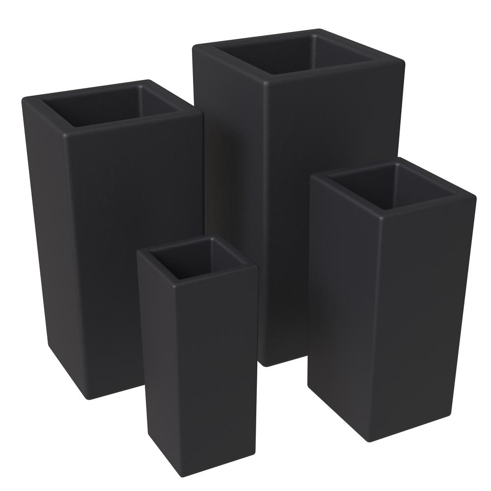 Terra Planter Set Black