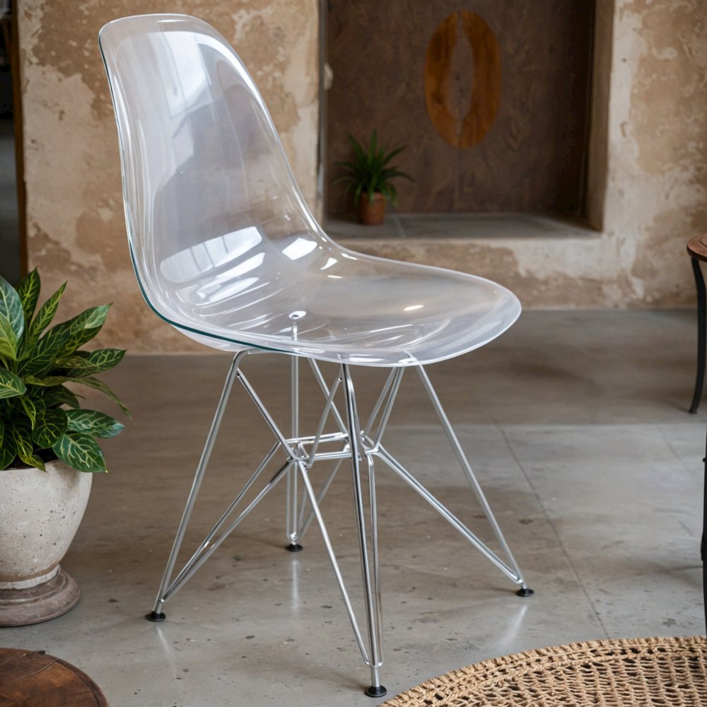Cresco Molded Eiffel Side Chair