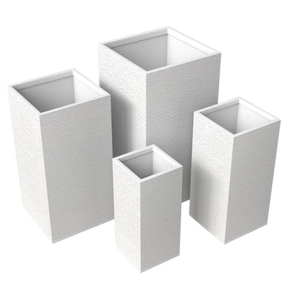 Basalt Planter Set White