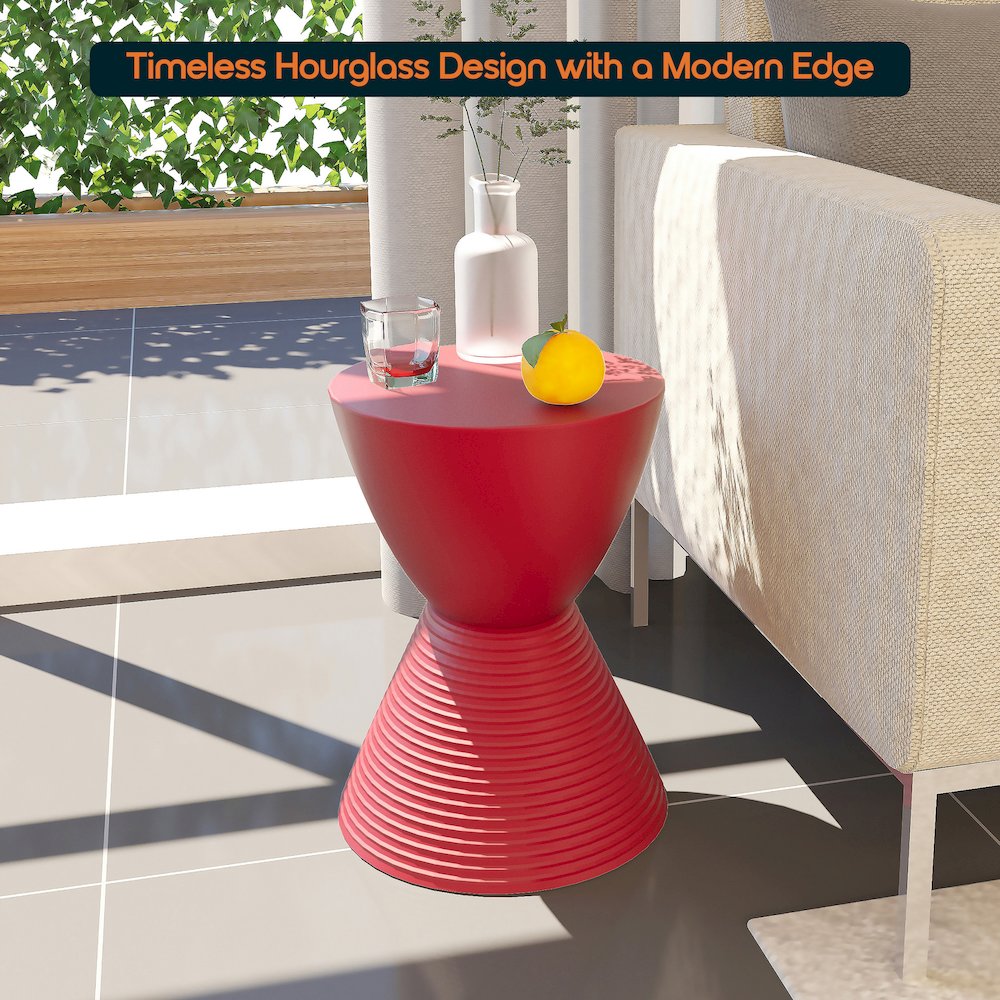 Modern Round  Boyd Side Table