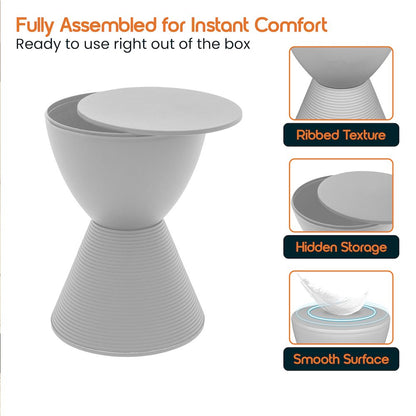 Modern Round  Boyd Side Table